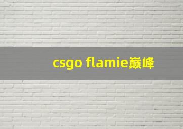 csgo flamie巅峰